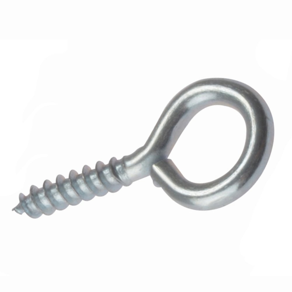 Screw Eyes 40mm x 8g - Pack of 10 | Screw Hooks And Eyes | Fixings ...