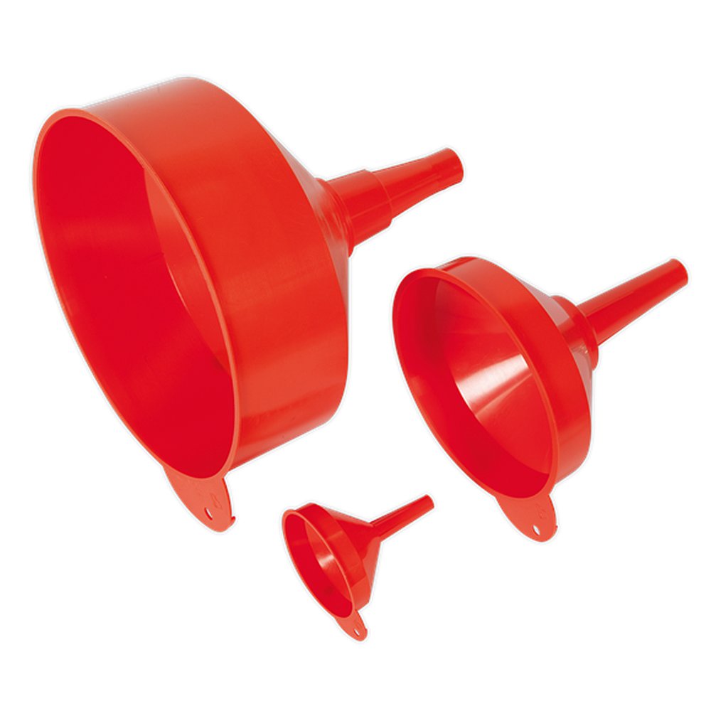 Fixed Spout Funnel Set 3pc