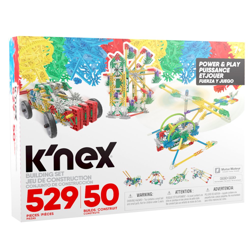 K'NEX Power & Play 50 Model Motorised Building Set