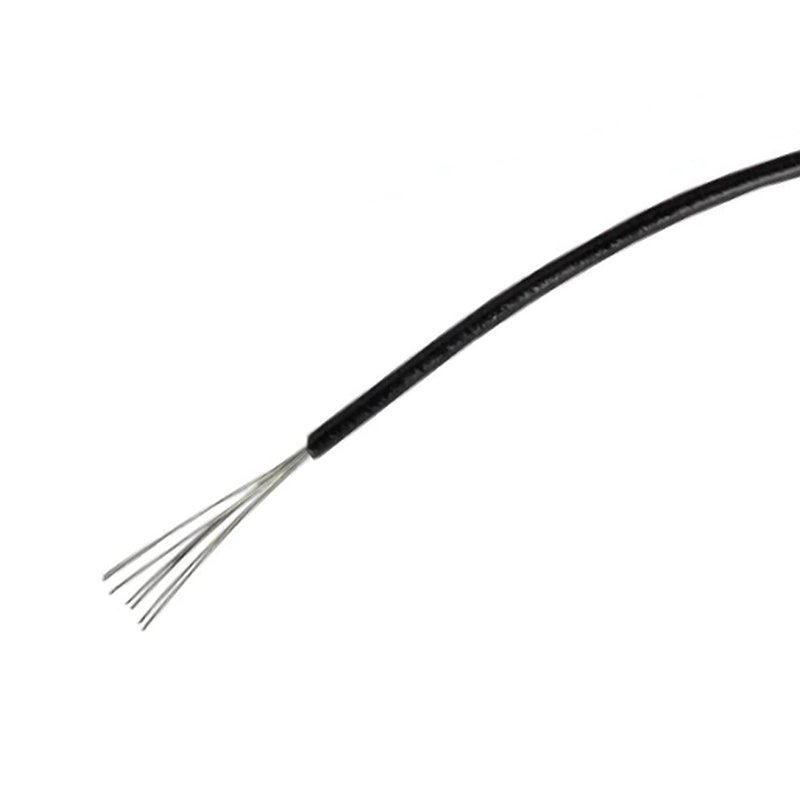 Multi-Stranded Extra Flexible Wire - Black 25m