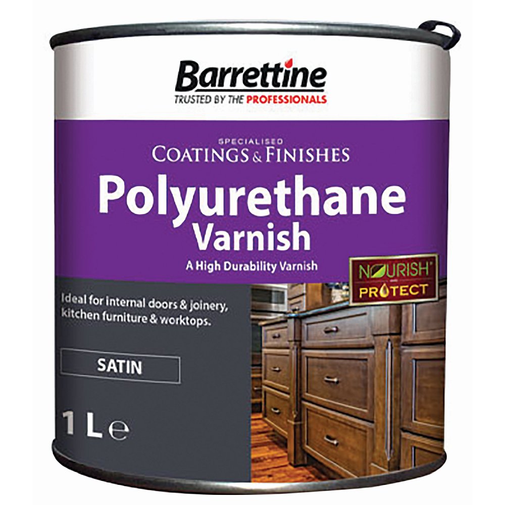 Traditional Polyurethane Varnish Satin - 1 litre