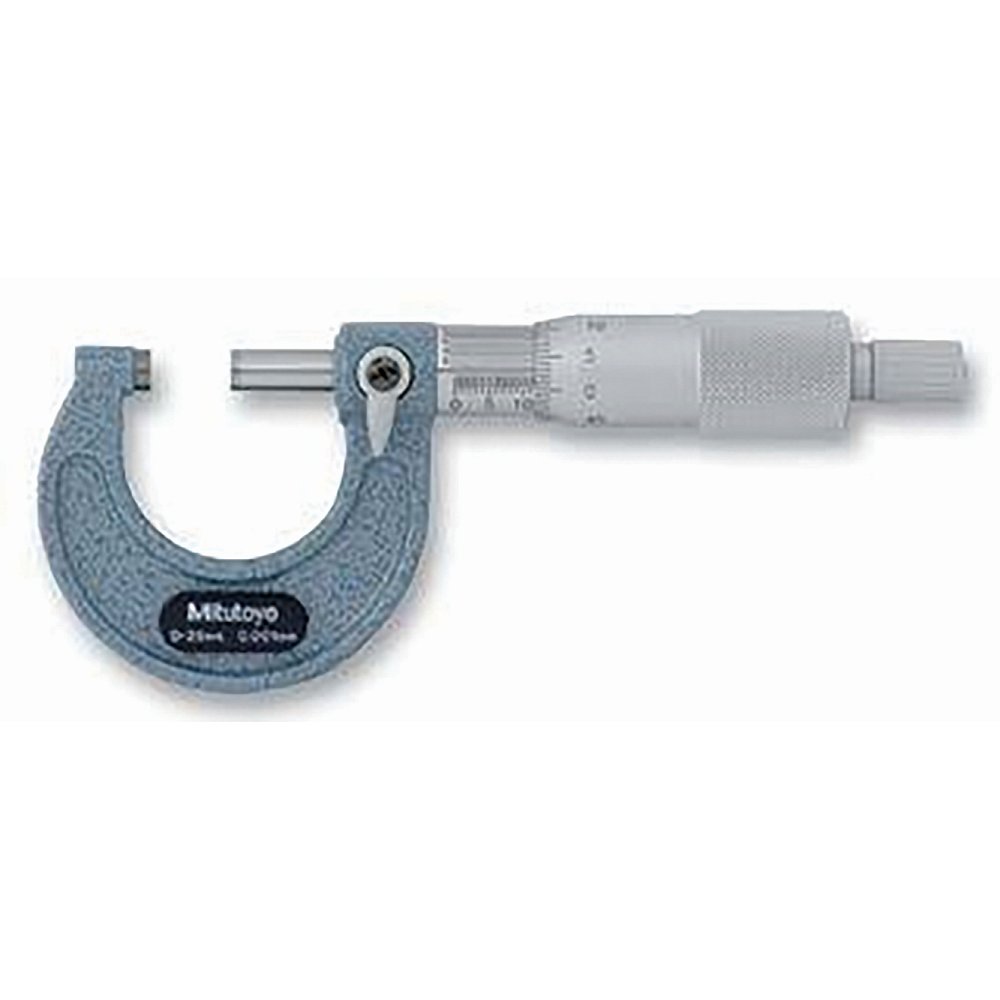 Mitutoyo Outside Micrometer 0-25mm with vernier scale