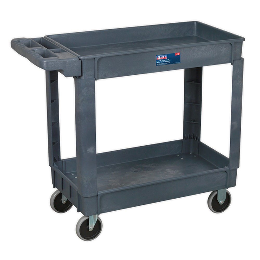 Trolley 2-Level Composite Heavy-Duty